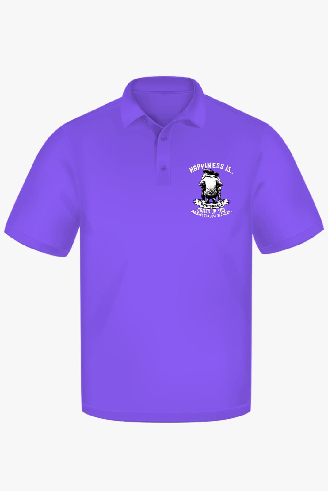polo shirt purple