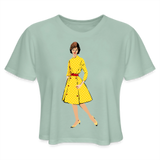 Women's  Lightweight Fashion Cropped T-Shirt