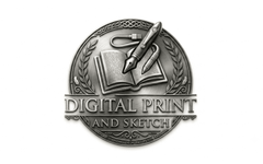 Digital Print and sketch